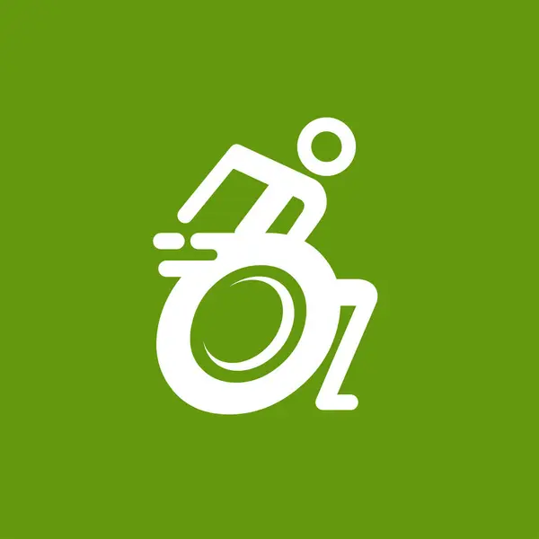 Logotipo Cadeira Roda Ícone Cadeira Roda Vetores De Bancos De Imagens