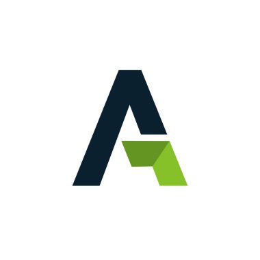 Ok kavramı ile harf A logo