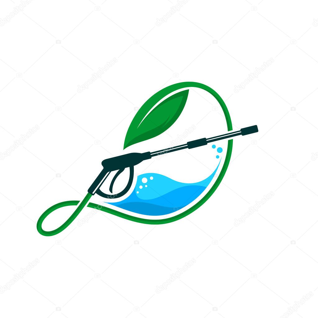 Eco Washing logo, Eco Clean logo