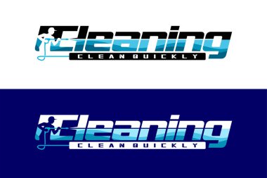 Harf konseptiyle logo yıkama baskısı