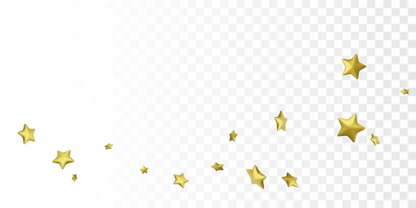 Létající Zlatá Hvězda Třpytí Pozadí Vlajka Svátků Vektorová Ilustrace Stock Vektory