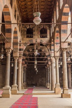 Kahire Kalesi, Mısır 'daki El Nasır Muhammed Camii Salonu.