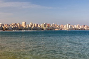 İskenderiye, Mısır 'ın Skyline manzarası