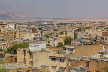 İran, Kermanşah 'ın ufuk çizgisi görünümü