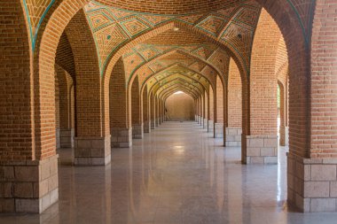İran 'ın Tabriz kentindeki Mavi Cami' nin Başyapıtı