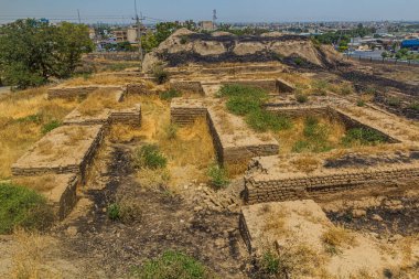 İran 'ın Hamadan kentinde Hegmataneh (Ecbatana) harabeleri