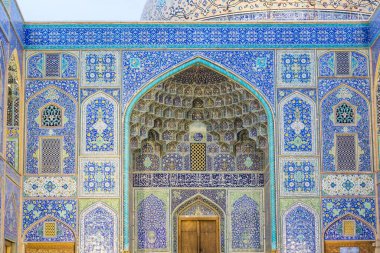 Şeyh Lütfullah Camii Nakş-ı Cihan Meydanı Isfahan, İran'ın