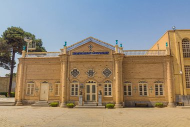 ISFAHAN, IRAN - JULY 10, 2019: Museum building at the Vank cathedral in Isfahan, Iran