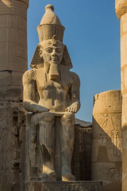 Ramesses II statue at the Luxor temple, Egypt