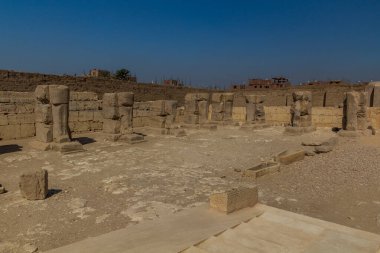 Ruins of Ramesses II temple in Abydos, Egypt