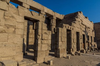 Luxor tapınağının kalıntıları, Mısır
