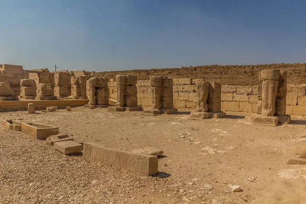 Ruins of Ramesses II temple in Abydos, Egypt