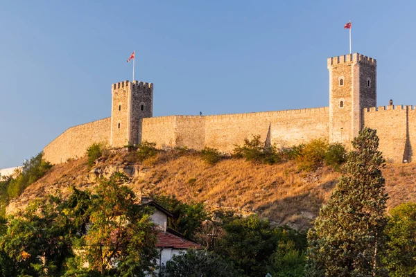 Murallas Fortificación Fortaleza Kale Skopje Macedonia Del Norte — Foto de Stock