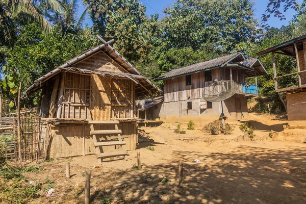 Donkhoun Done Khoun Pueblo Cerca Nong Khiaw Laos — Foto de Stock