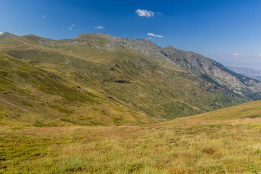 Pelister dağlarının manzarası, Kuzey Makedonya