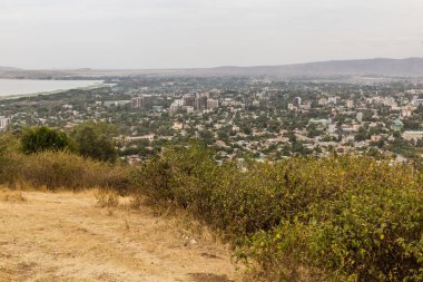Hawassa şehrinin havadan görünüşü, Etiyopya
