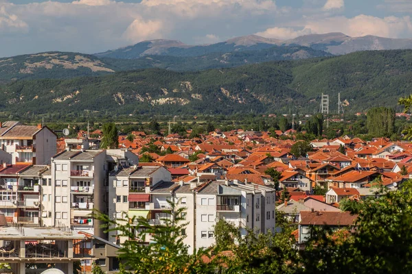 马其顿北部奥赫里德镇的住房 — 图库照片