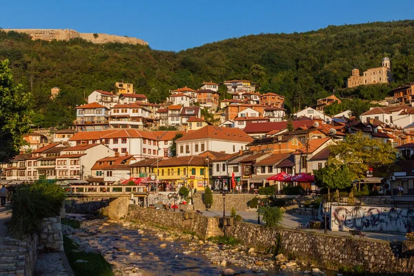 Premio Kosovo Agosto 2019 Vista Del Casco Antiguo Prizren Kosovo —  Fotos de Stock