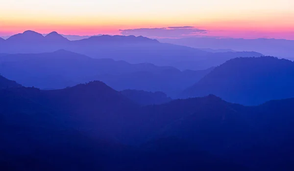 stock image Evening view of landscape near Nong Khiaw, Laos