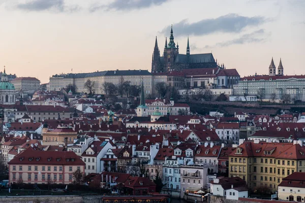 Vista Del Castillo Praga República Checa — Foto de Stock