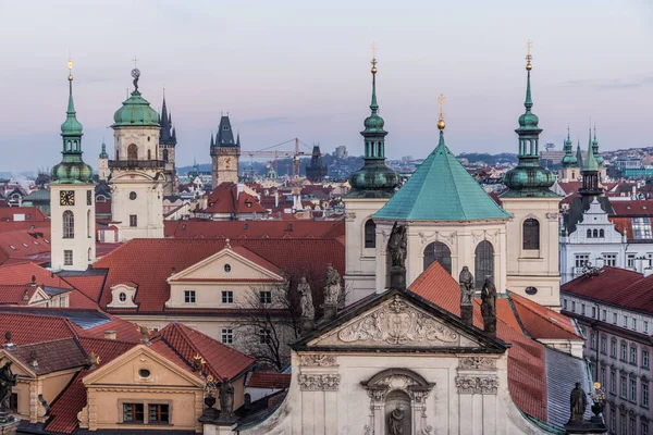 Башни Старого Города Праге Чехия — стоковое фото