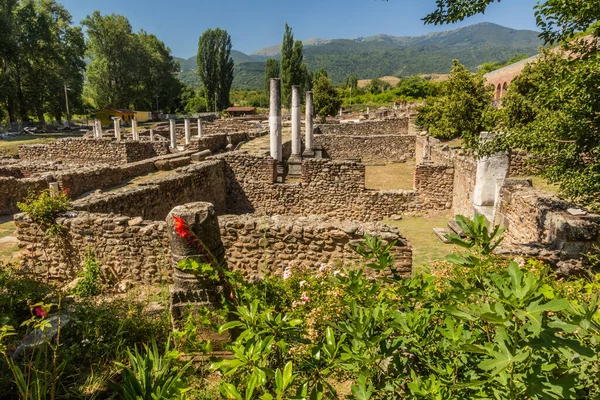 Ηράκλεια Λυνκέστης Αρχαία Ερείπια Κοντά Στη Μπίτολα Της Βόρειας Μακεδονίας — Φωτογραφία Αρχείου