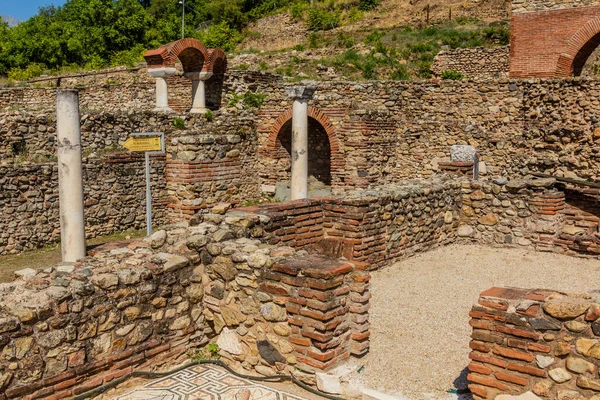 Heraclea Lyncestis Ruinas Antiguas Cerca Bitola Macedonia Del Norte —  Fotos de Stock