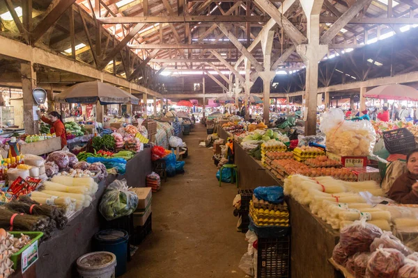 Luang Namtha Laos Novembre 2019 Veduta Del Mercato Nella Città — Foto Stock