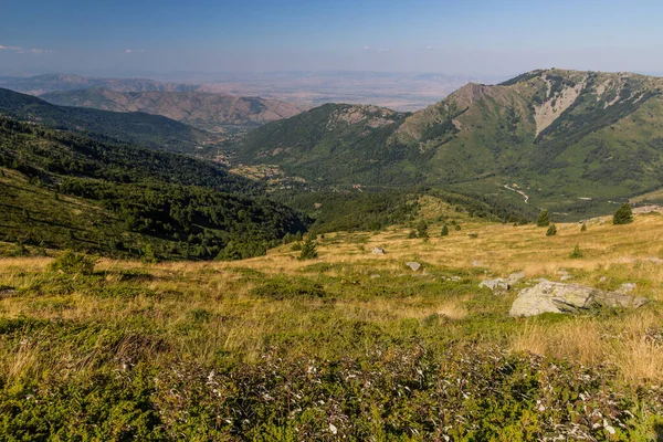 Valle Del Río Sapunchica Parque Nacional Pelister Macedonia Del Norte — Foto de Stock