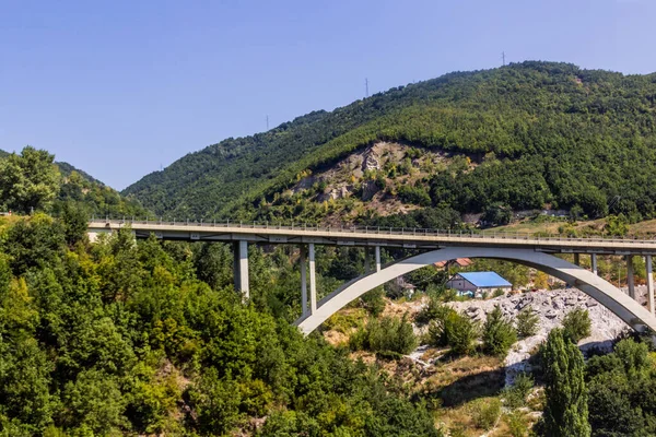 Bridge Motorway Kosovo — Stock Photo, Image