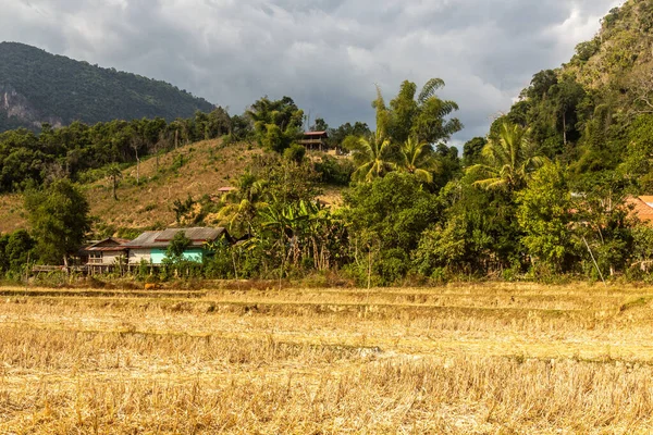Landscape Muang Ngoi Neua Village Laos — Stock Photo, Image