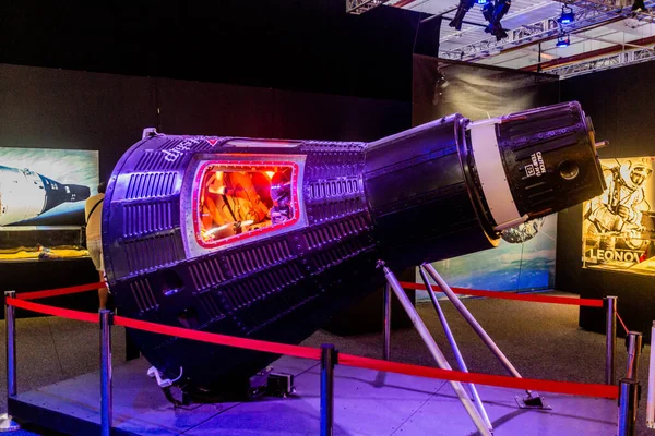 チェコ プラハ2020年7月10日 米国初の宇宙飛行士ジョン グレンが チェコ プラハで開催されたCosmos Discovery Space Exhibitionに参加しました — ストック写真
