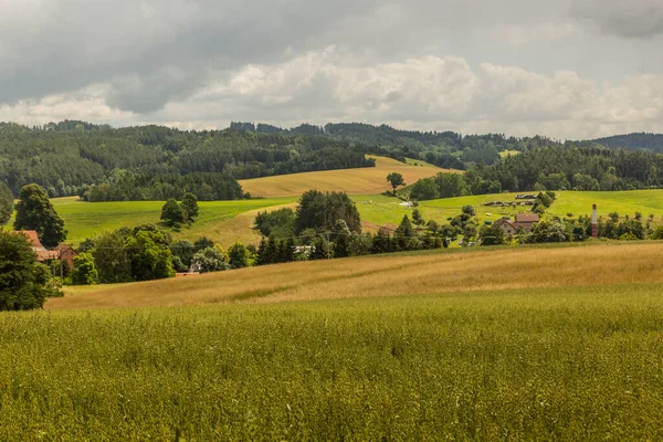 Landschaft Bei Dolni Cermna Tschechische Republik — Stockfoto