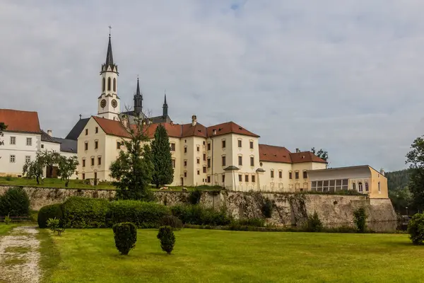Vue Monastère Vyssi Brod République Tchèque — Photo
