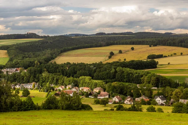 チェコ共和国レトフラット近くの風景 — ストック写真
