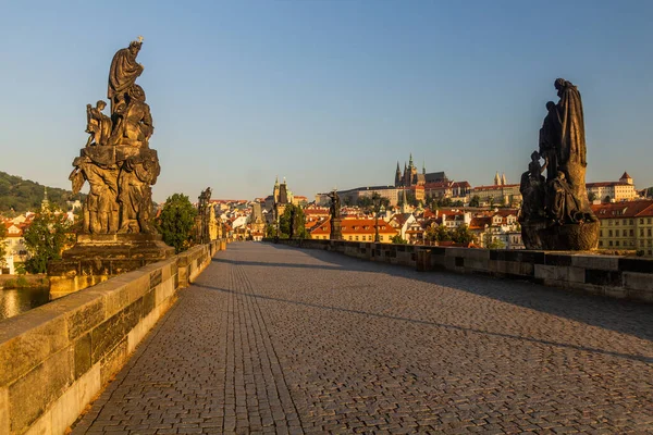 View Prague Castle Charles Bridge Prague Czech Republic — Stock Photo, Image