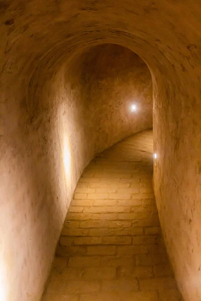 Zhangbicun China Octubre 2019 Túnel Del Castillo Subterráneo Zhangbi Aldea — Foto de Stock