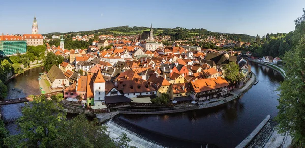 Panorama Cesky Krumlov Stad Tjeckien — Stockfoto