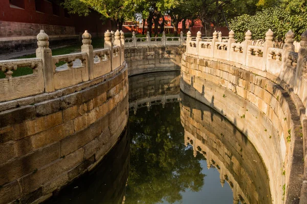 Golden Stream Verboden Stad Peking China — Stockfoto
