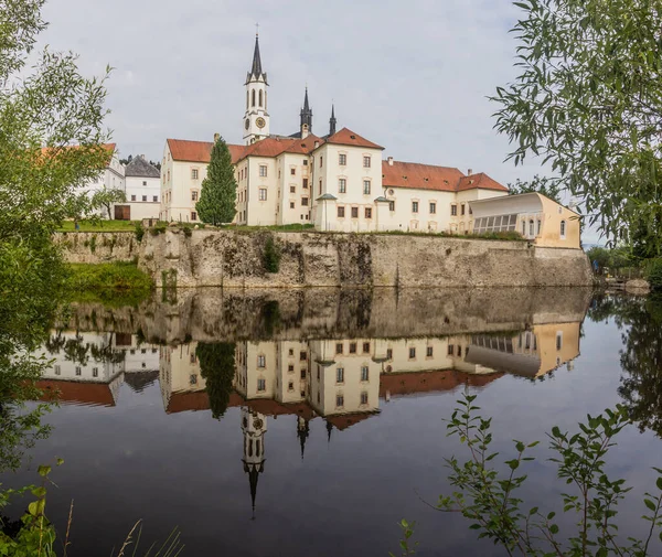Vue Monastère Vyssi Brod République Tchèque — Photo