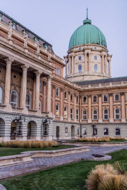 Budapeşte, Macaristan için Buda Kalesi'nin görünümü