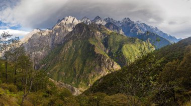 Gorge, Yunnan Eyaleti, Çin sıçrayan kaplan