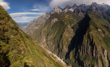 Gorge, Yunnan Eyaleti, Çin sıçrayan kaplan