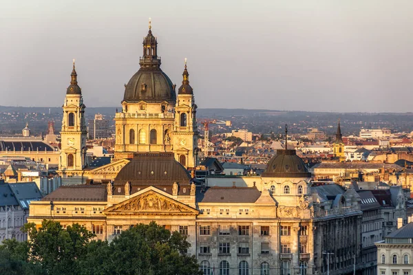 Blick Auf Den Stephansdom Budapest Ungarn — Stockfoto