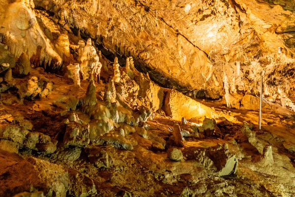 Grotta Punkevni Jeskyne Repubblica Ceca — Foto Stock