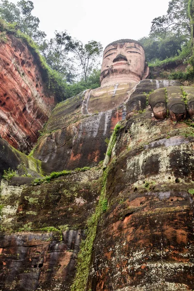 Giant Buddha Leshan Sichuan Province China — Stock Photo, Image