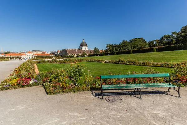 Belvedere Palace Garden Vienna Austria — Stock Photo, Image