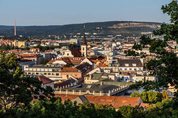 Aerial View Old Town Brno Czech Republic — Stock Photo, Image