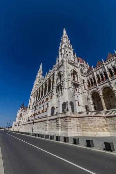 Венгерское Здание Парламента Будапеште Венгрия — стоковое фото