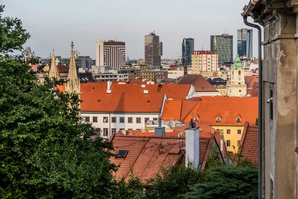 View Bratislava Panorama Slovensko — Stock fotografie